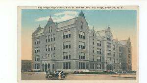 BAY RIDGE HIGH SCHOOL, 67TH ST. & 4TH AVE, BROOKLYN NY  