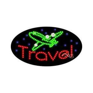  LABYA 24083 Travel&Airplane Animated LED Sign Office 