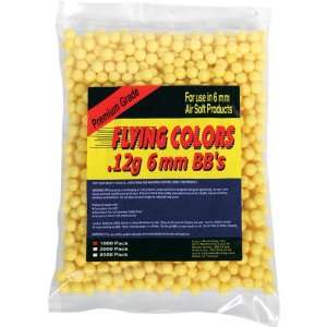  Firepower 1000 Count Airsoft BBs, Yellow .12g Sports 