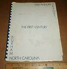City of Durham NC 1943 Annual Report 100 Year History v