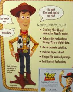 NEW Disney Toy Story Collection Talking Sheriff Woody  