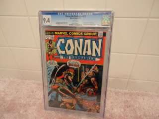Conan 23 CGC 9.4 1st Red Sonja WHITE Pages  