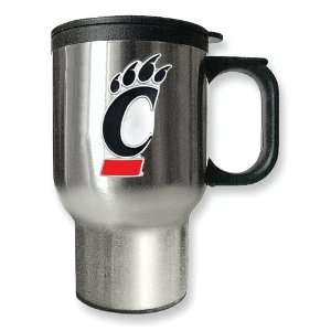  University of Cincinnati 16oz Stainless Steel Travel Mug 