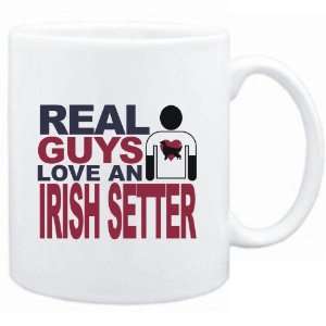    Mug White  Real guys love a Irish Setter  Dogs