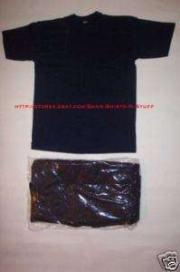 Pack NAVY BLUE DARK Plain Bulk T Shirts 6XL 6X  