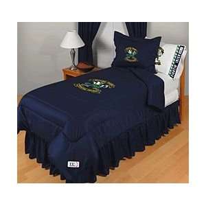 NCAA Notre Dame Irish Complete Bedding Set Queen Size  
