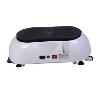   Fit Vibrating Plate Full Body Vibration Massager Machine White  