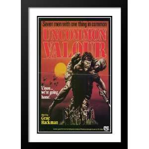 Uncommon Valor 20x26 Framed and Double Matted Movie Poster   Style A 
