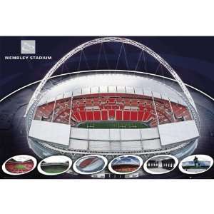 Wembley Stadium Poster 
