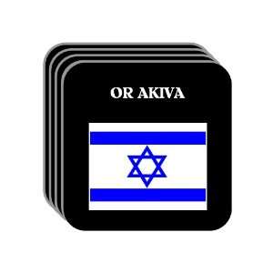  Israel   OR AKIVA Set of 4 Mini Mousepad Coasters 