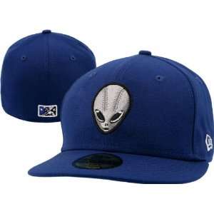  Las Vegas 51s Blue On Field Authentic 5950 Fitted Hat 