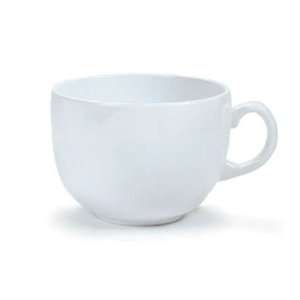 Coffee & Soup Mug, 20 oz. Serving, 24 oz. Rim Full, Melamine, White 