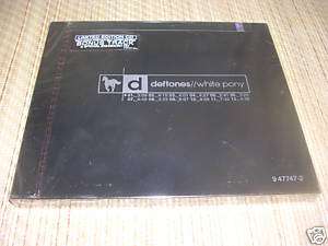 Deftones   White Pony Limited Black CD sealed OOP rare 093624774723 