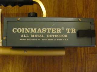 Vintage Whites metal detector model TR  