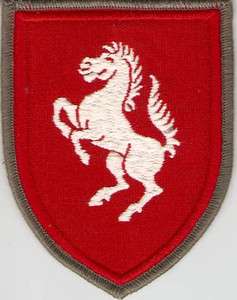 West German Army Patch   HQ 7th Brigade  