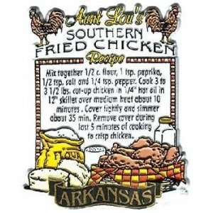  Arkansas Magnet 2D Recipe Fried Chicken