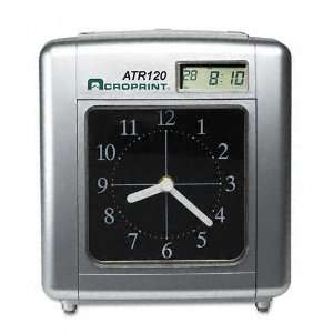  Acroprint  Model ATR120 Analog/LCD Automatic Time Clock 