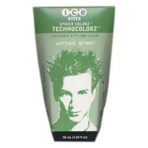  ICE Hair Spiker Colorz TechnoColorz Warped Green 1.69 oz 