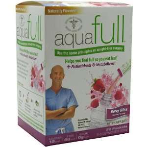  Fullbar AquaFull, Berry Bliss, 20 .25 oz (7g) packets 5 oz 