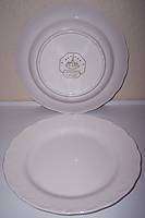 INTERPACE INDEPENDENCE IRONSTONE PR WHITE DINNER PLATES  