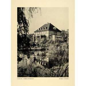   Wehner Architect Dusseldorf   Original Halftone Print