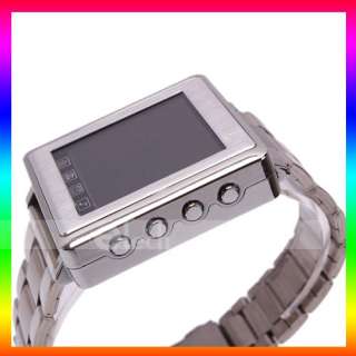 AK810 A Watch Cell Phone Mobile Bluetooth /4 Silver  