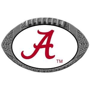  Alabama Crimson Tide NCAA Football One Inch Pewter Lapel 