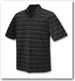 Mens Champion Double Dry Striped Polo Shirt   H8265  