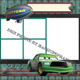   OUT MY  STORE FOR THE FIRST SET OF 6 DISNEY CARS PRE MADE PAGES