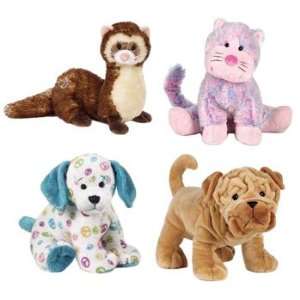  Webkinz Virtual Pets   Set of 4 March 2010 Releases Toys 