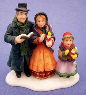   Village Figurines Family, Couple, Man w/ Newspapers, Mom & Daughter