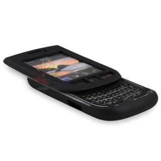 Rubber Case+Privacy Filter for BlackBerry Torch 9810  