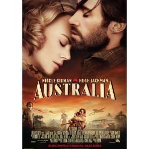  Australia Poster Finnish 27x40 Hugh Jackman Nicole Kidman 