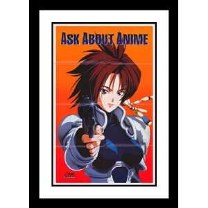  Iria Zeiram the Animation 32x45 Framed and Double Matted 