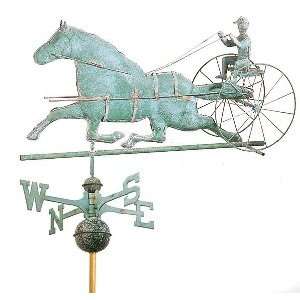   10 Good Directions Sulky Full Size Weathervane Patio, Lawn & Garden