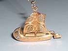 VINTAGE 18k GOLD 3D SAILBOAT PORTUGAL PENDANT CHARM