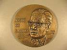   Medal Commemorating Josue de Castro, Brazilian Foe of World Hunger