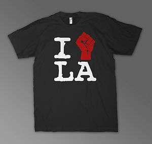 Occupy Los Angeles Shirt, LA, Wall Street Printed on American Apparel 