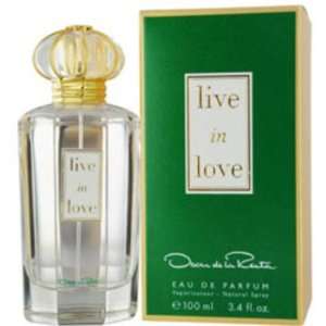   La Renta Live In Love Eau De Parfum Spray 3.4 Oz By Oscar De La Renta