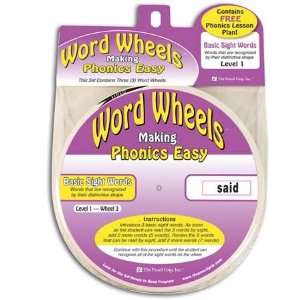  Word Wheels Basic Sight Wds 1 Toys & Games