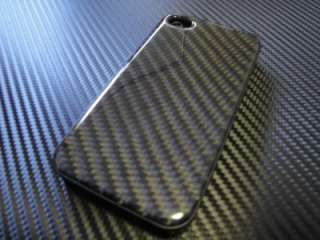 Real carbon fiber Apple TWILL Iphone 4 case cover  )  