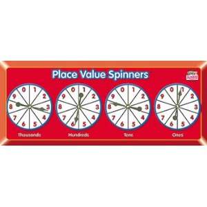  Quality value Place Value Spinners By Kagan Publishing 