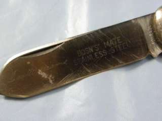 1960s SCHRADE WALDEN 735 BOSNS MATE FOLDING KNIFE  
