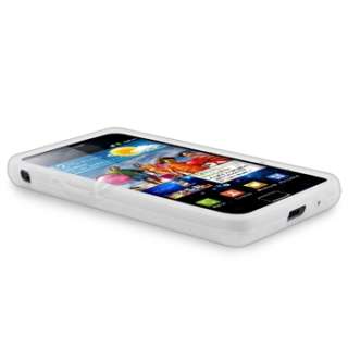9in1 White Case+Privacy SP+Charger+USB+Mount For Samsung Galaxy S II 