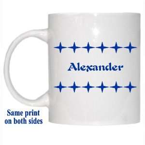  Personalized Name Gift   Alexander Mug 