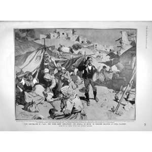  1905 EARTHQUAKE ITALY PIZZO CALABRIA DIXON GUNTER MEN 