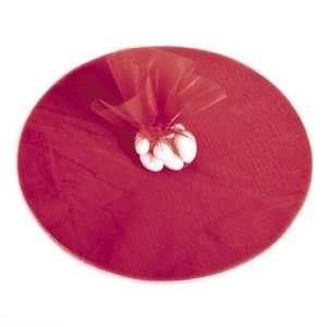  Red Tulle Circles   Party Decorations & Gossamer, Pillows 