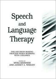 Speech And Language Therapy, (1853466689), Myra Kersner, Textbooks 