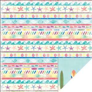  Just Beachy Double Sided Specialty Paper 12X12 Catch A Wave 