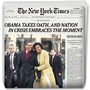  Complete Original Historic Newspaper   Barack Obama 
